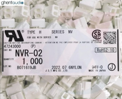 JST NVR-02 Housing (5.0mm Pitch, 2 ways) & crimp contact ghentaudio