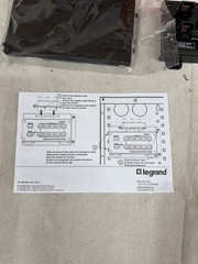 On-Q Legrand/Pass & Seymour C01045 8×10 Combo Module RJ45 w/RJ31X NEW NIB