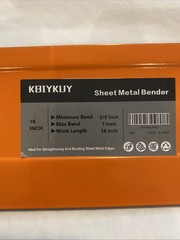 Sheet Metal Bender Folding Tool, 18 Inch Hand Seamer for HVAC Ductwork, Roofing