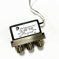 EPX SPDT-1A-12A SPDT RF coaxial switch 0.5dB 60dB 12.4GHz 12V 80W #za
