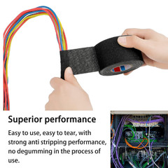 Wire Harness Cloth Electrical Tape Loom Wiring Automotive Heat Proof Adhesive Fa