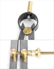 12″ Precision Spring Divider | Drafting & Geometry Caliper for Carpenters