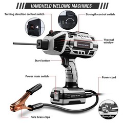 Portable Electric Welding Machine,110V Portable Welder Handheld,ARC Welder Gun