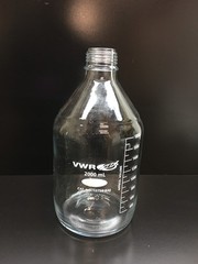 VWR Cat No 10754-836 Storage Bottles 2000mL Lot 3 PCS