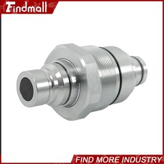 Findmall Male Flat Face Quick Coupler 3736967 For Caterpillar 226D 232D 242D