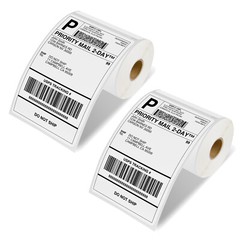 2Rolls fit for DYMO LW 4XL Direct Thermal Shipping Labels 220/Roll 1744907 4″x6″