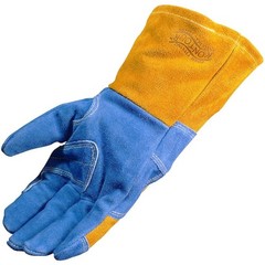 Caiman 1512 Mig/Stick Welding Gloves, Cowhide Palm, Universal, Pr