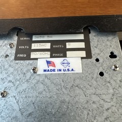 Pelco DA104DT Distribution Amplifiers (2) In A Rack Mount Untested Both Power On