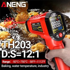 Infrared Thermometer LCD Digital Non-contact IR Temperature Gun Temp Meter