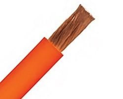 4 AWG Super Vu-Tron Orange Welding Cable EXTRA Flex 4 gauge – 100 feet