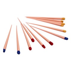 60pcs/Pack Dental Gutta Percha Points F1, F2, F3 Endodontics Root-Canal F1-F3