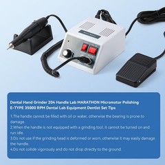 Dental Lab Electric Micromotor Polishing Unit+35K rpm Handpiece/Polishing HP Kit
