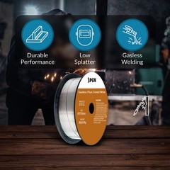 (10 x 2-Lb Spools) E71T-11 .030″ Flux Core Welding Wire – Gasless Mild Steel MIG