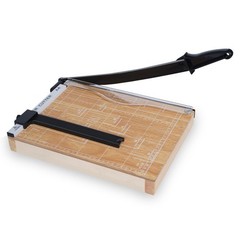 Paper Trimmer Cutter for Office and Crafts, Heavy-Duty, Portable Paper…
