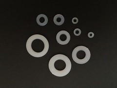 M2, M2.5, M3, M4,M5, M6, M8, M10, M12 Plastic Nylon Flat Spacer Washer