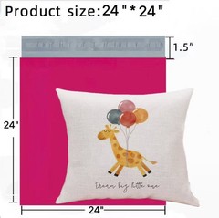 #8 24×24 Poly Mailers Plastic Mailing Envelopes Shipping Bags PINK 300 Pieces