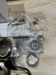 Baldwin 85345-050-2LFD Full Dummy Kit Landon Series Satin Brass-Black Finish NOS