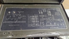 As-is* MEP 0260 Vintage Generator Set Control Box Military Gasoline Engine 3KW