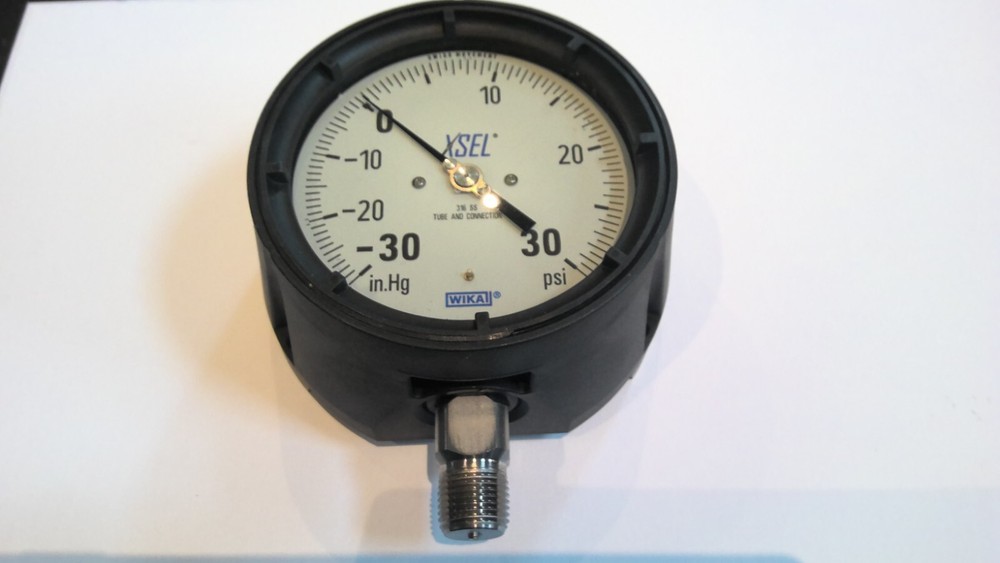 New Wika Pressure Guage -30hg to 30psi pn#9833930 type 233.34 4.5