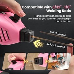 Saker Portable Electric Welding Machine,110V Portable Welder Handheld with IG