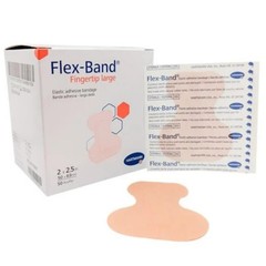 Flex-Band Bandages – Large Fingertip , 50 unts 50 Count (Pack of 1)