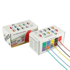 18 AWG Flexible Silicone Wire Electric Wire Hook up Wire Kit 300V Cables with