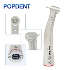 POPDENT Dental Electric Handpiece 1:5 Contra Angle Fiber Optic High Speed NSK