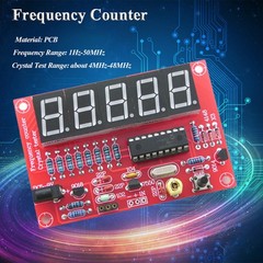 DIY Kits Automatic 1Hz-50MHz Crystal Oscillator Frequency Counter Tester Meter s