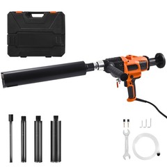 Diamond Core Drill Machine Handheld Concrete Core Drill Rig 6.3 in 2000W