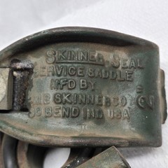 Service Saddle Lot Of 6 8×2 8×4 2×1 9×9 7×6 Brass Rockwell Mueller Ford Skinner