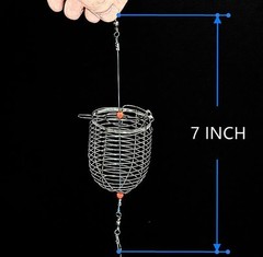 10Pcs/Pk Carp Fishing Bait Trap Cage Feeder Basket Holder Coarse Lure Feeder …
