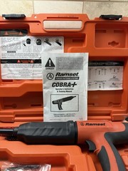 Ramset Cobra+ Plus 0.27 Caliber Semi-Automatic Powder-Actuated Tool Excellent !!