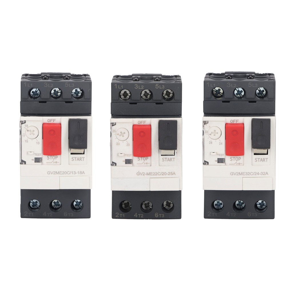 Motors Circuit Breaker 3P Overload Protection Switch Motor Starter Button AC690V