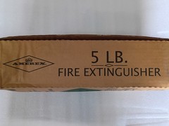 Amerex B416TS 5 lb ABC Fire Extinguisher with Marine Bracket New Sealed