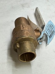 APOLLO 77CLF-204-01A 3/4″ 600-psi CWP Solder Bronze Ball Valve, LEAD FREE