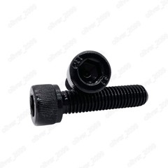 Black 12.9 Steel Hex Socket Bolts Cap Head Screws 10# 1/4 5/16 3/8 7/16 1/2 5/8