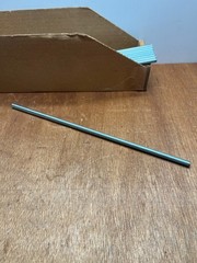M8-1.25 X 12″ Fully Threaded All Thread Rod Class 4.8 Zinc Plated Steel