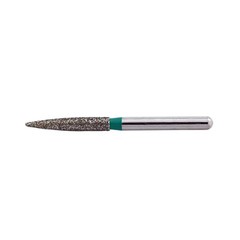 Dental Diamond Burs FG High Speed Bur Flame Shape 863/016C Coarse Grit Green