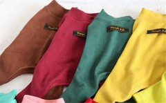 Hdwk&Hped Soft Cotton Dog Pajamas for All Seasons, Striped Pet Bottoming Jump…