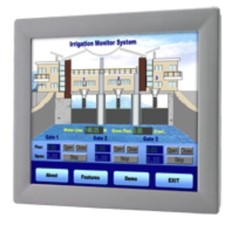 ADVANTECH FPM-2170G 17″ SXGA INDUSTRIAL MONITOR WITH RESISTIVE TOUCHSCREEN 