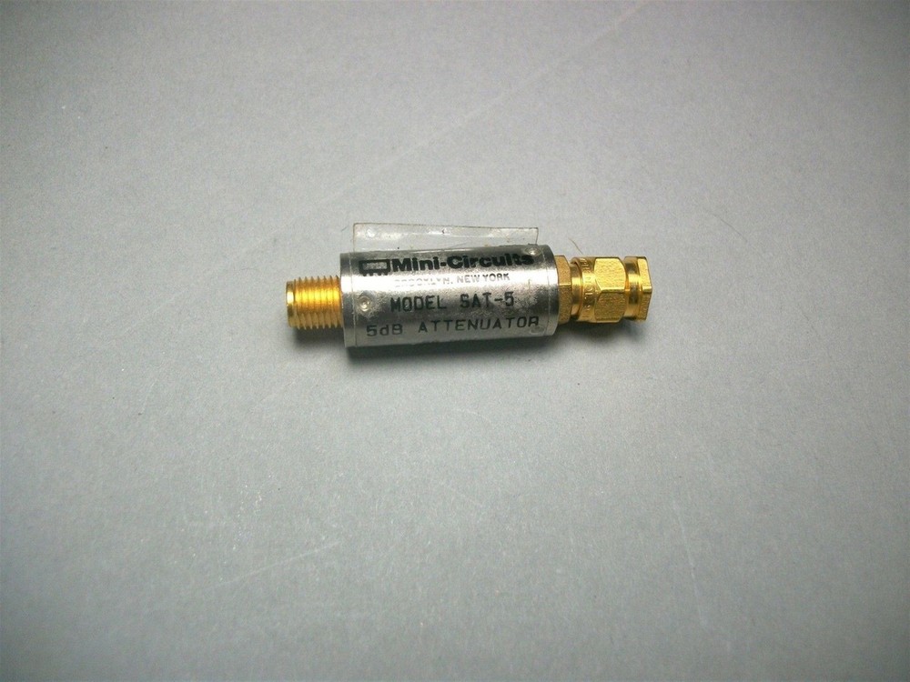 Mini-Circuits Model SAT-5 Attenuator 50 OHM 5 dB DC To 1500 MHz