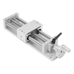 Manual Sliding TableX/Y/Z Axis Linear Rail Stage CNC SFU1605 L=200mm Strokes New