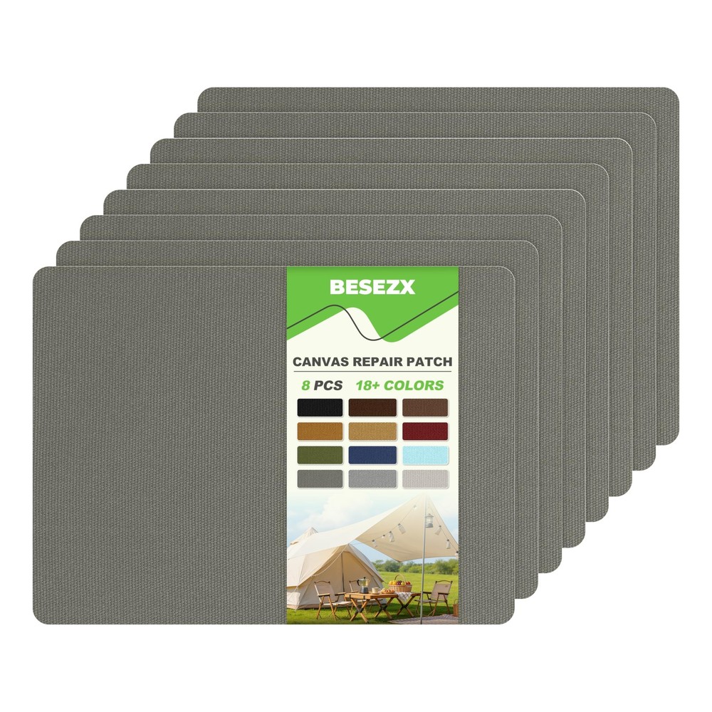 Canvas Repair Patch,Outdoor Gear Patch, 7.87×5.9 Inches 8PCS,Waterproof Self-…