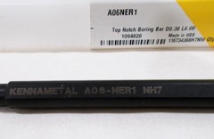 KENNAMETAL THREADING BORING BAR .375″, COOLANT THRU, TOP NOTCH, A06-NER1 NH7