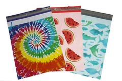 90 10×13 Designer Poly Mailers Plastic Envelopes Shipping Bags (30pcs/design)