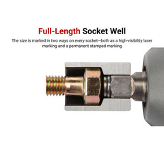 1/2 In. Drive X 1-11/16 In. 6-Point Impact Socket