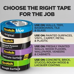 Greener Masking Tape, 0.94 in x 60 Yard, 2050, 1 roll