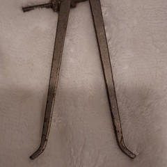 Outside Caliper Firm Joint 6 in Leg Size, Max 6 in Metalworking Tool