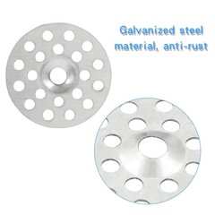 100 Pcs 1 Inch Metal Plaster Washer Repair for Wall Ceiling Drywall Hole Fixing