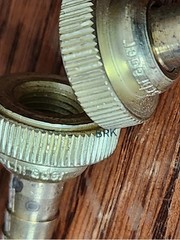 Schrader Valve 8385A – 6 pack – Brass Coupling Female To Male 3/16 Hose Barb